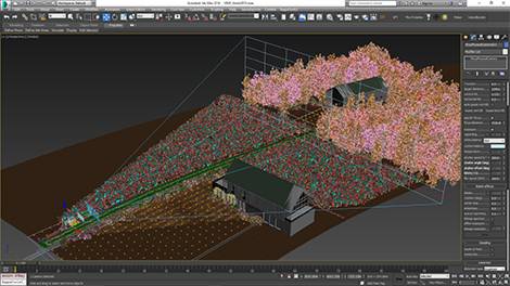 Clusters Render, Forest Pack allows Meshes and Proxies