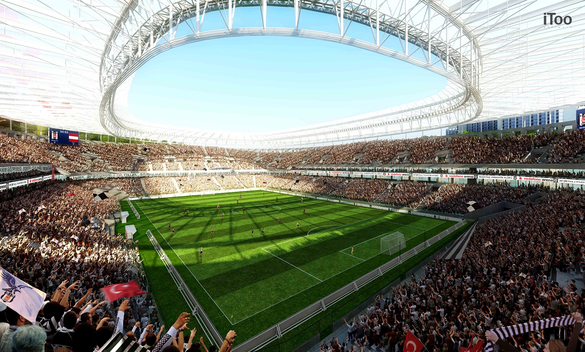 Gallery Besiktas Vodafone Arena By Mustafa Tutar Saydam Tasarim