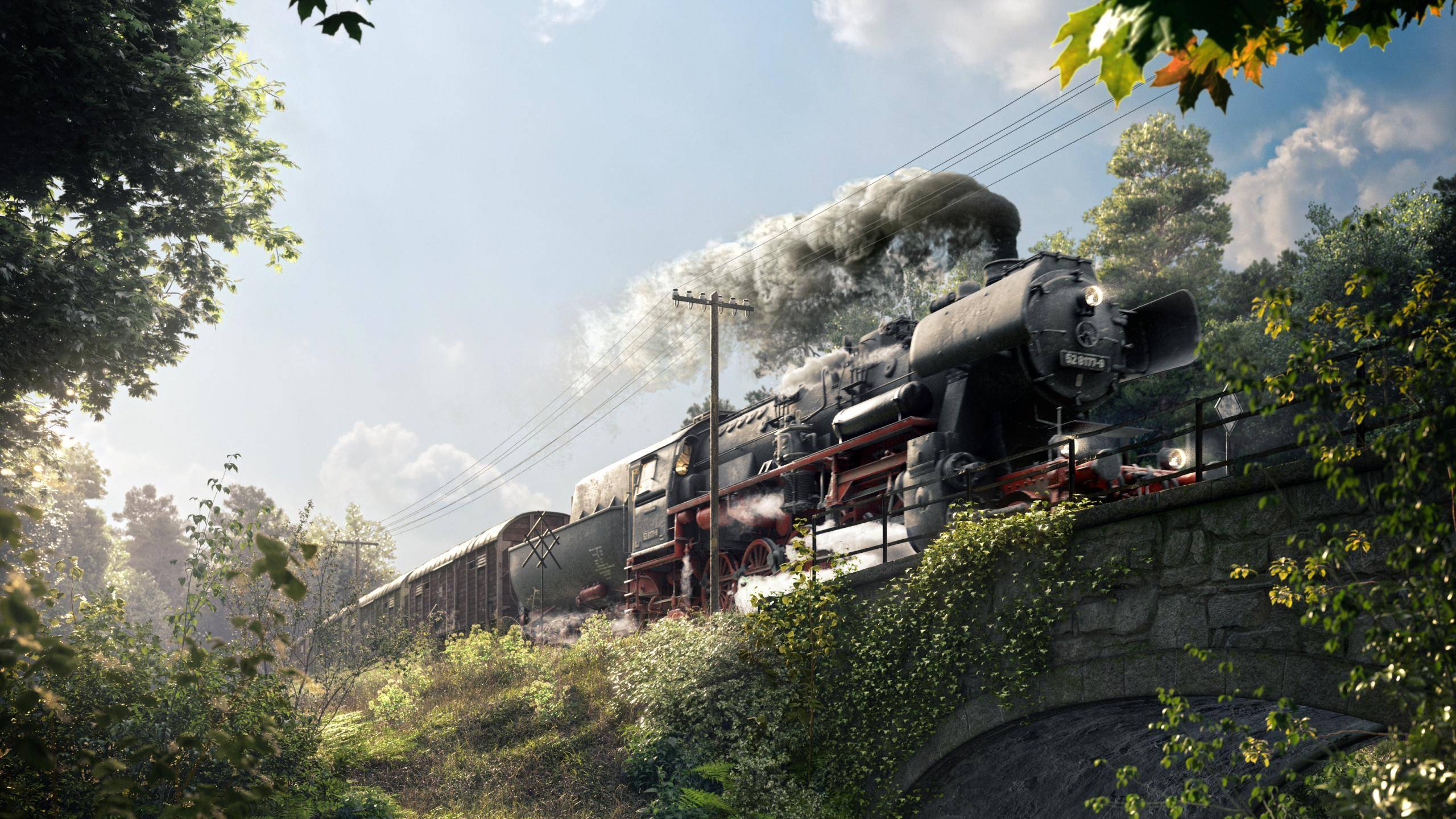 BR-52 Steam Locomotive