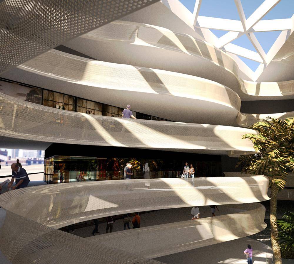 Modern Shopping Mall