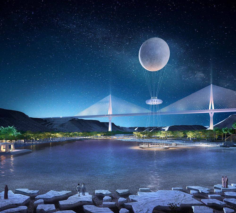 Prince Sattam Park - Night