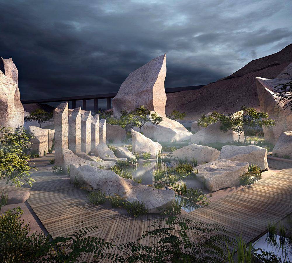 Prince Sattam Park - Night