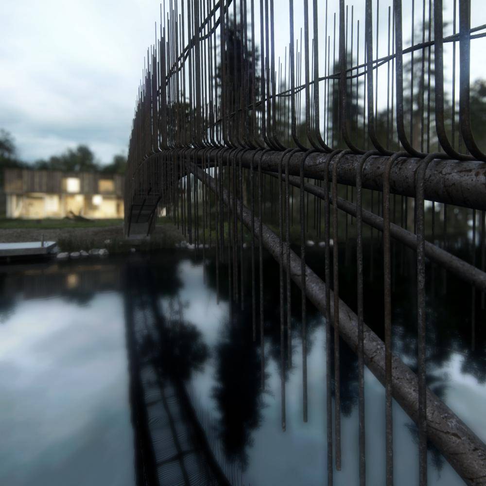 DHouse and Pedestrian Bridge Miro