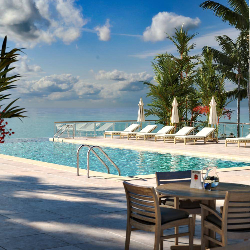 Luxury Hotel Pool Deck