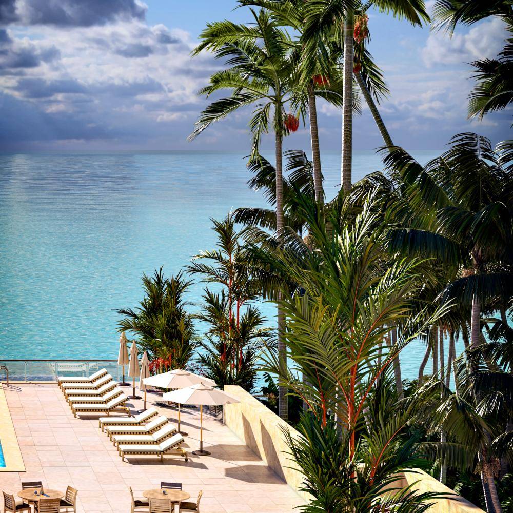 Luxury Hotel Pool Deck
