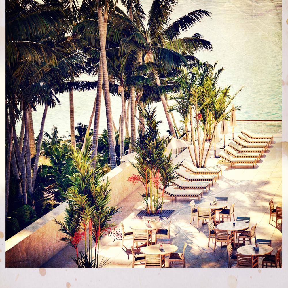 Luxury Hotel Pool Deck