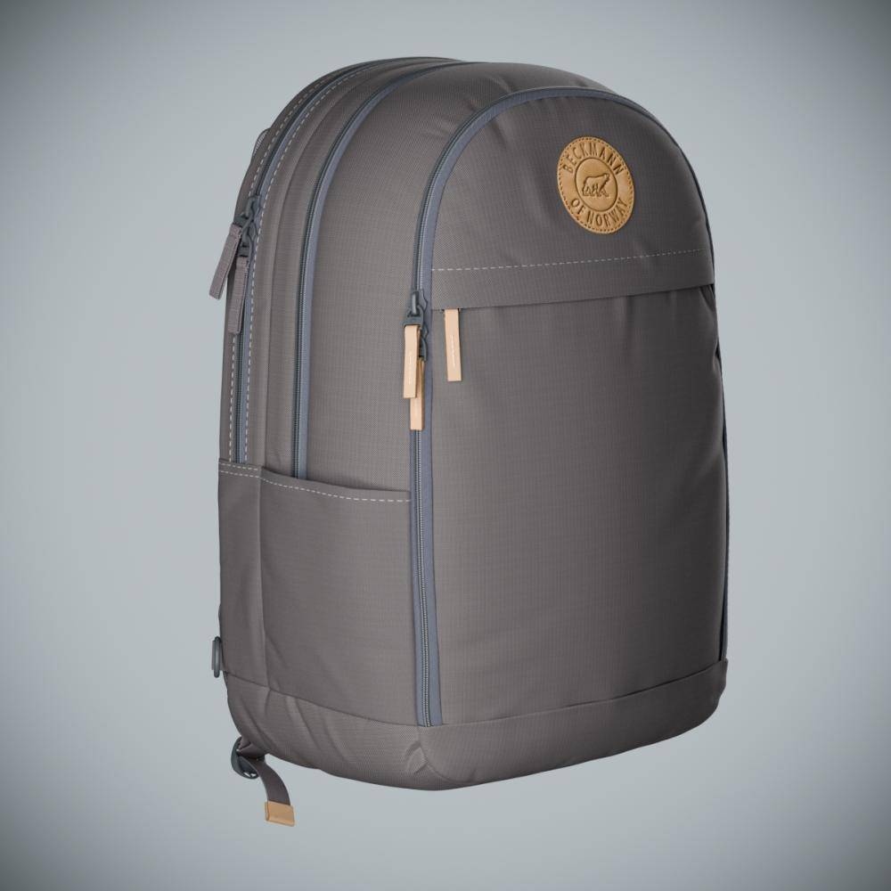 Backpack and landscape