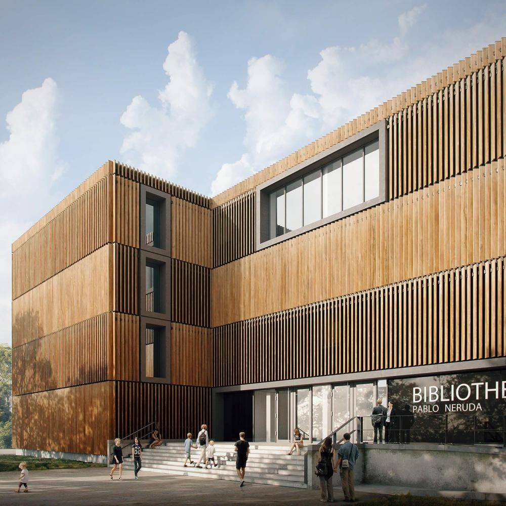 City Library Pablo Neruda