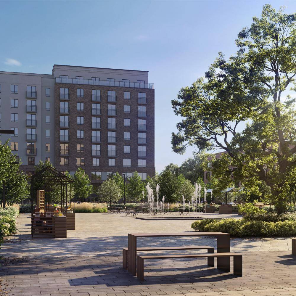 Visualization of Public Space in Nakhabino