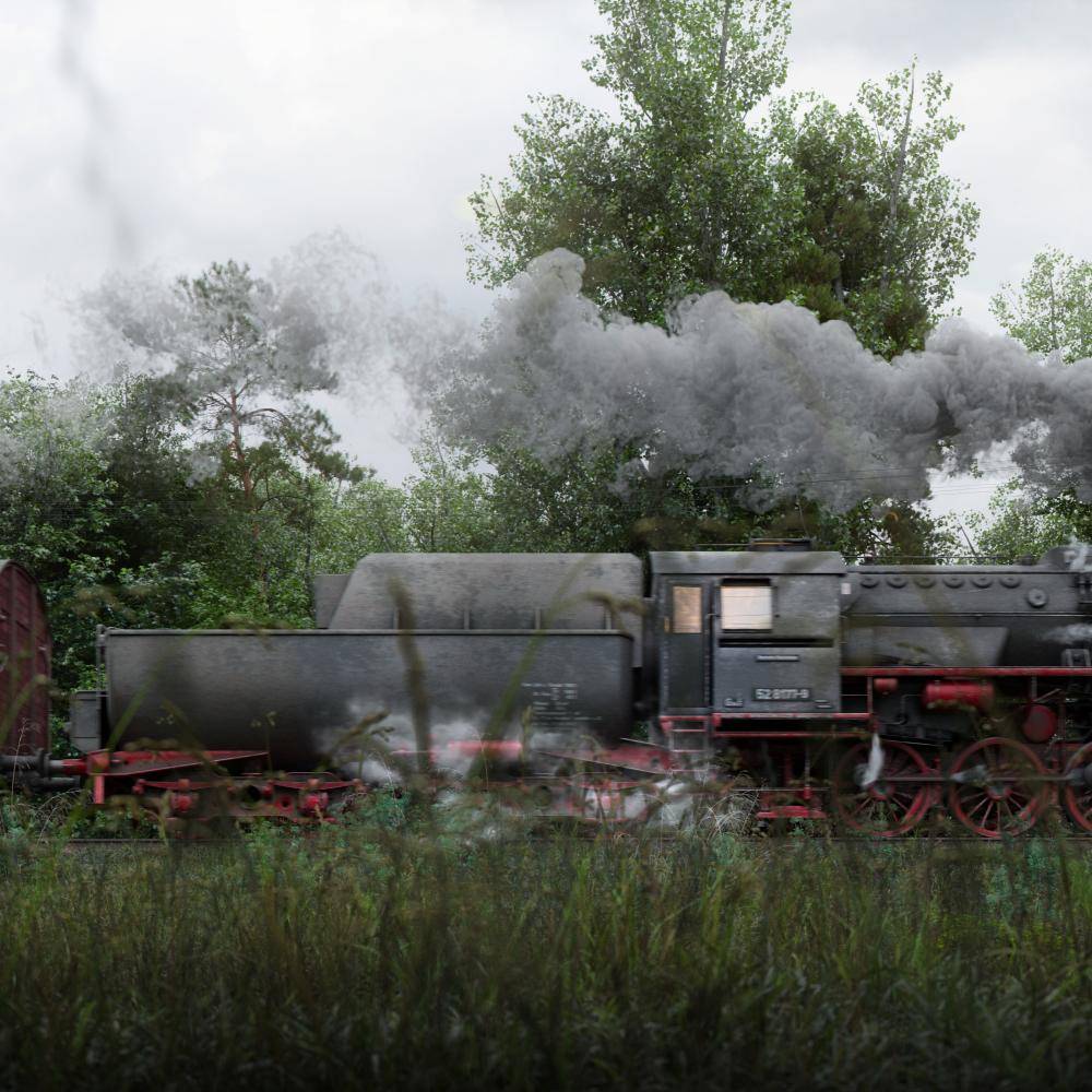 BR-52 Steam Locomotive