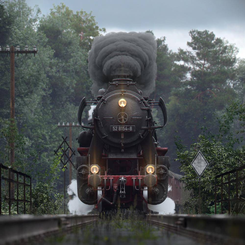 BR-52 Steam Locomotive