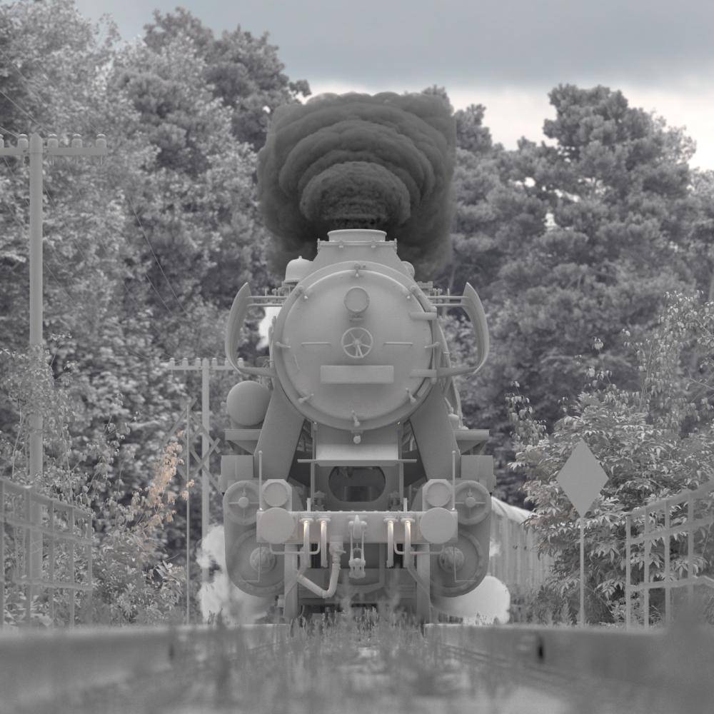 BR-52 Steam Locomotive