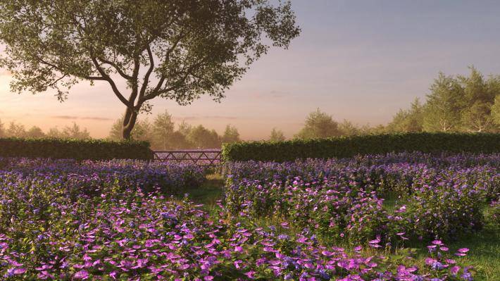 Bushes and Flowers Volumen 3 - Imagen renderizada 12