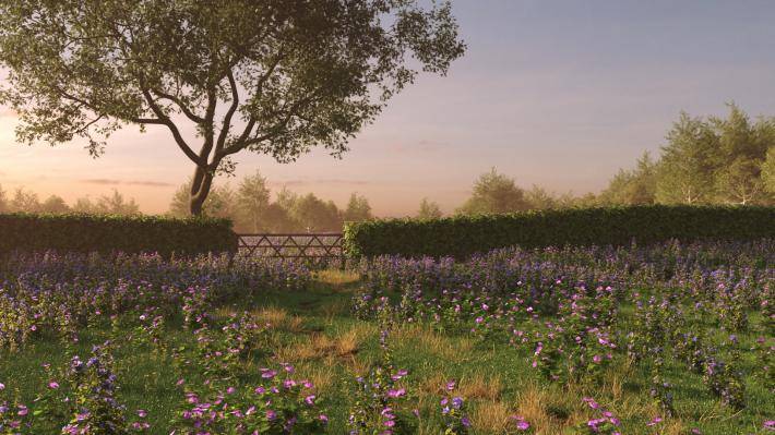 Bushes and Flowers Volumen 3 - Imagen renderizada 14