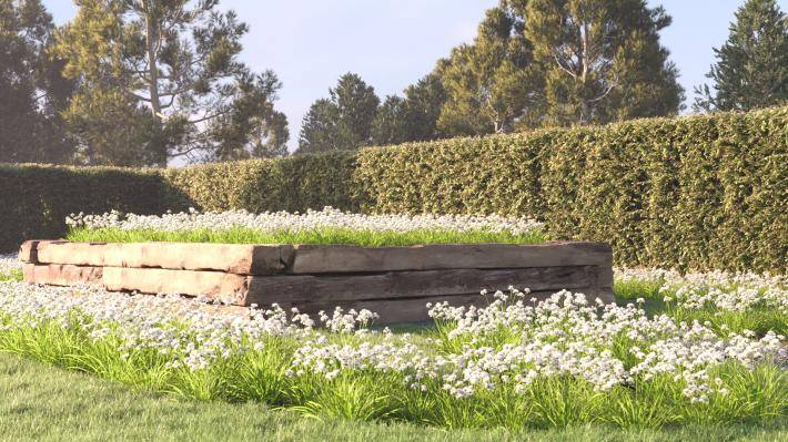 Bushes and Flowers Volume 4 - Rendered Image 11