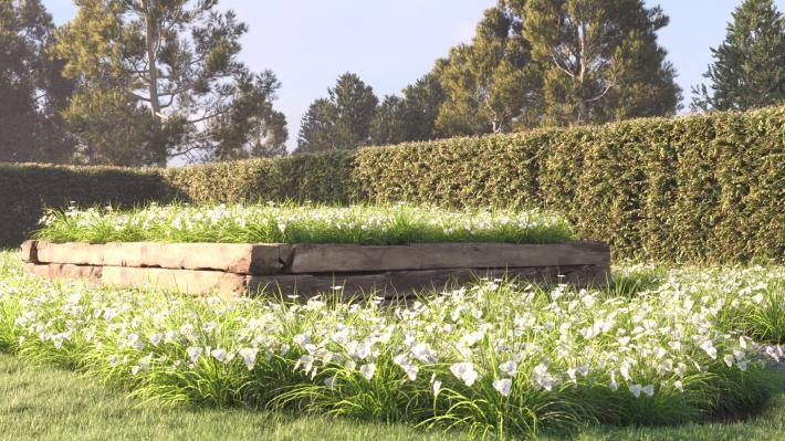 Bushes and Flowers Volume 4 - Rendered Image 19