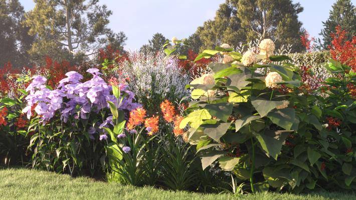 Bushes and Flowers Volume 4 - Rendered Image 3