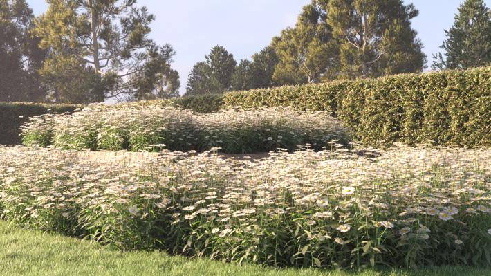 Bushes and Flowers Volume 4 - Rendered Image 4