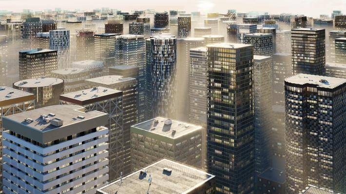Background Buildings Volume 2 - Rendered Image 2