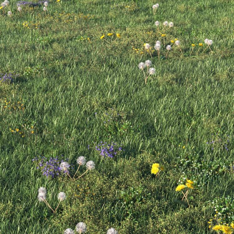 Unkempt Lawn AIO 2 (detail) - Imagen renderizada 1