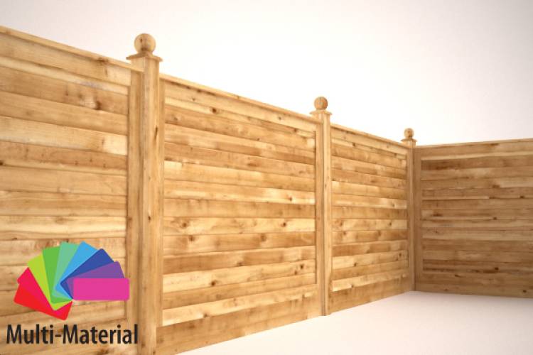 T & G Horizontal - 1.2M - Рендерированное изображение 1