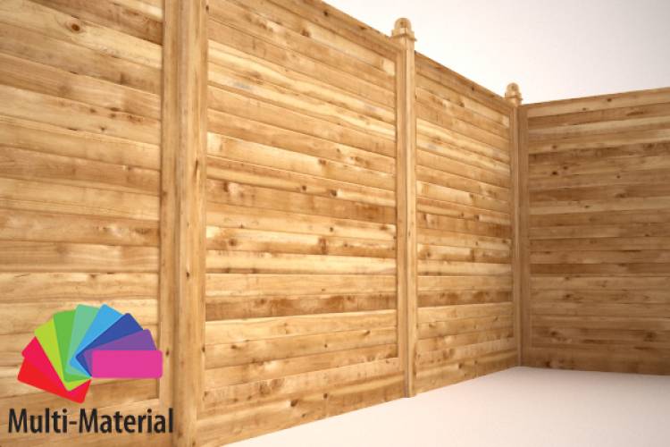 T & G Horizontal - 1.8M - Image rendue 1