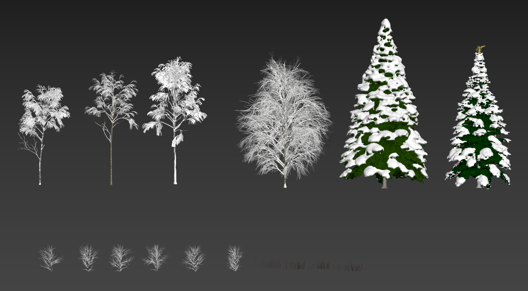 Tree and plant models