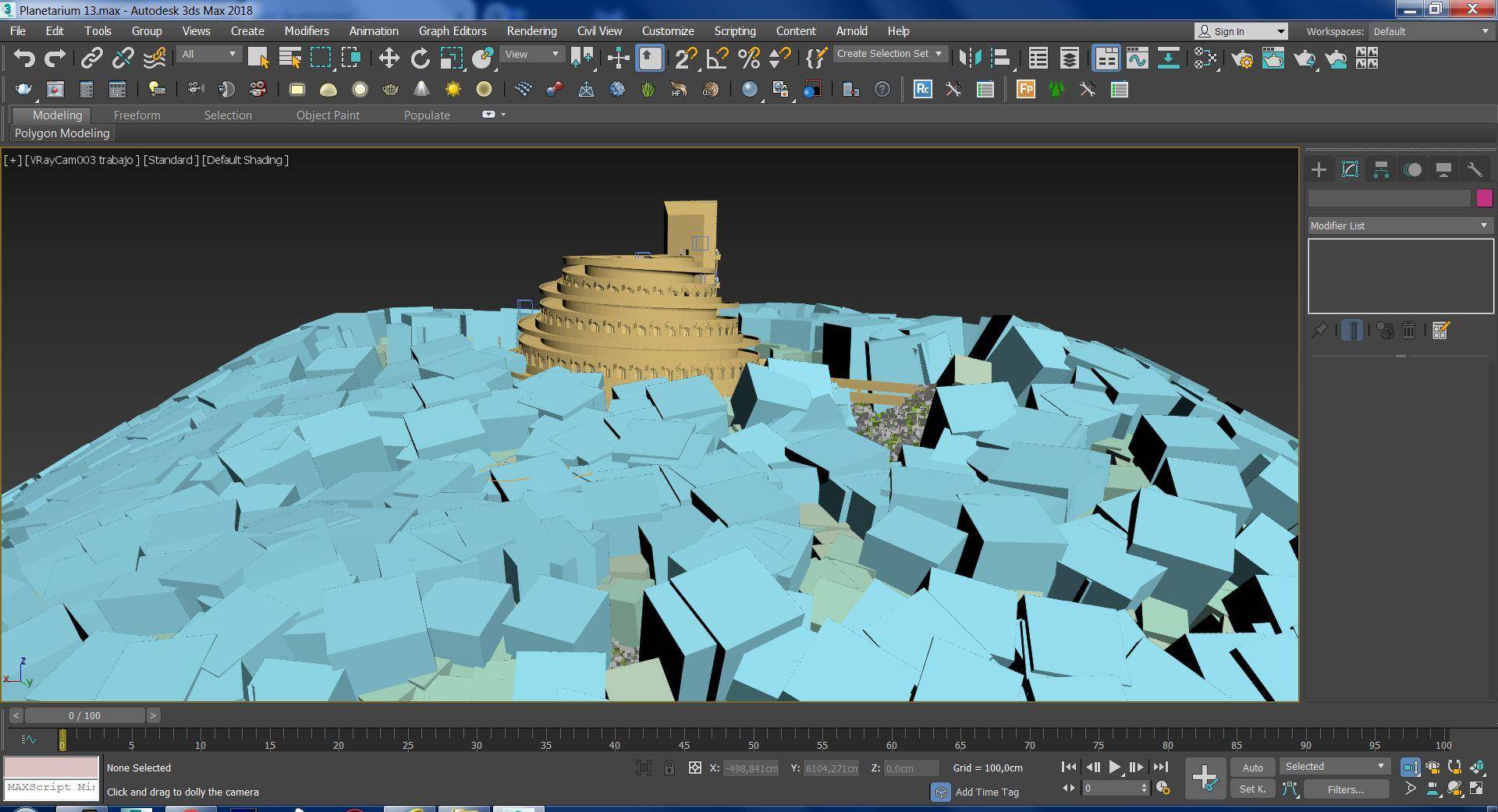 Frank Lloyd Wright - Using RailClone to create his unbuilt masterpieces