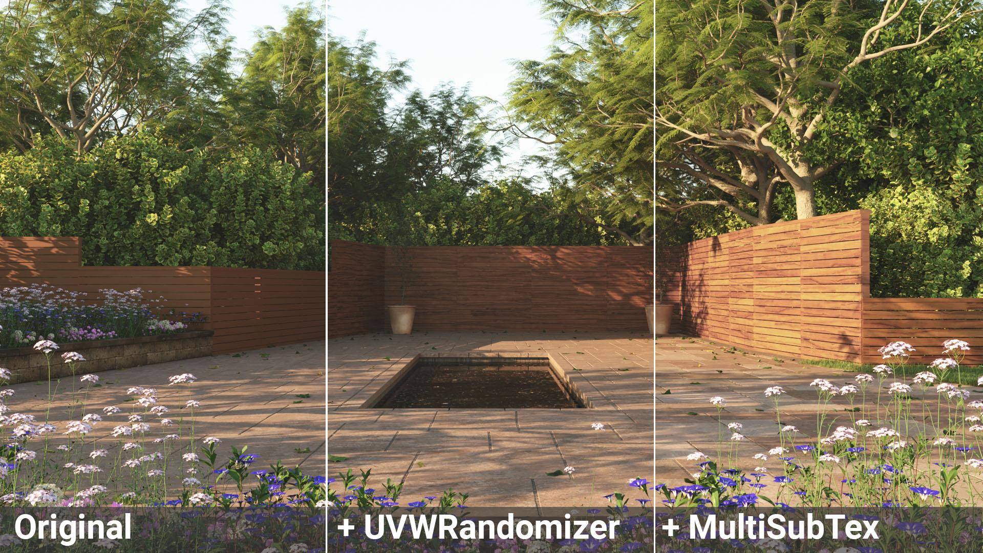 Randomise UVW and maps