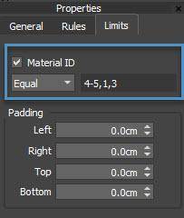 RailClone 5 Limit by IDs