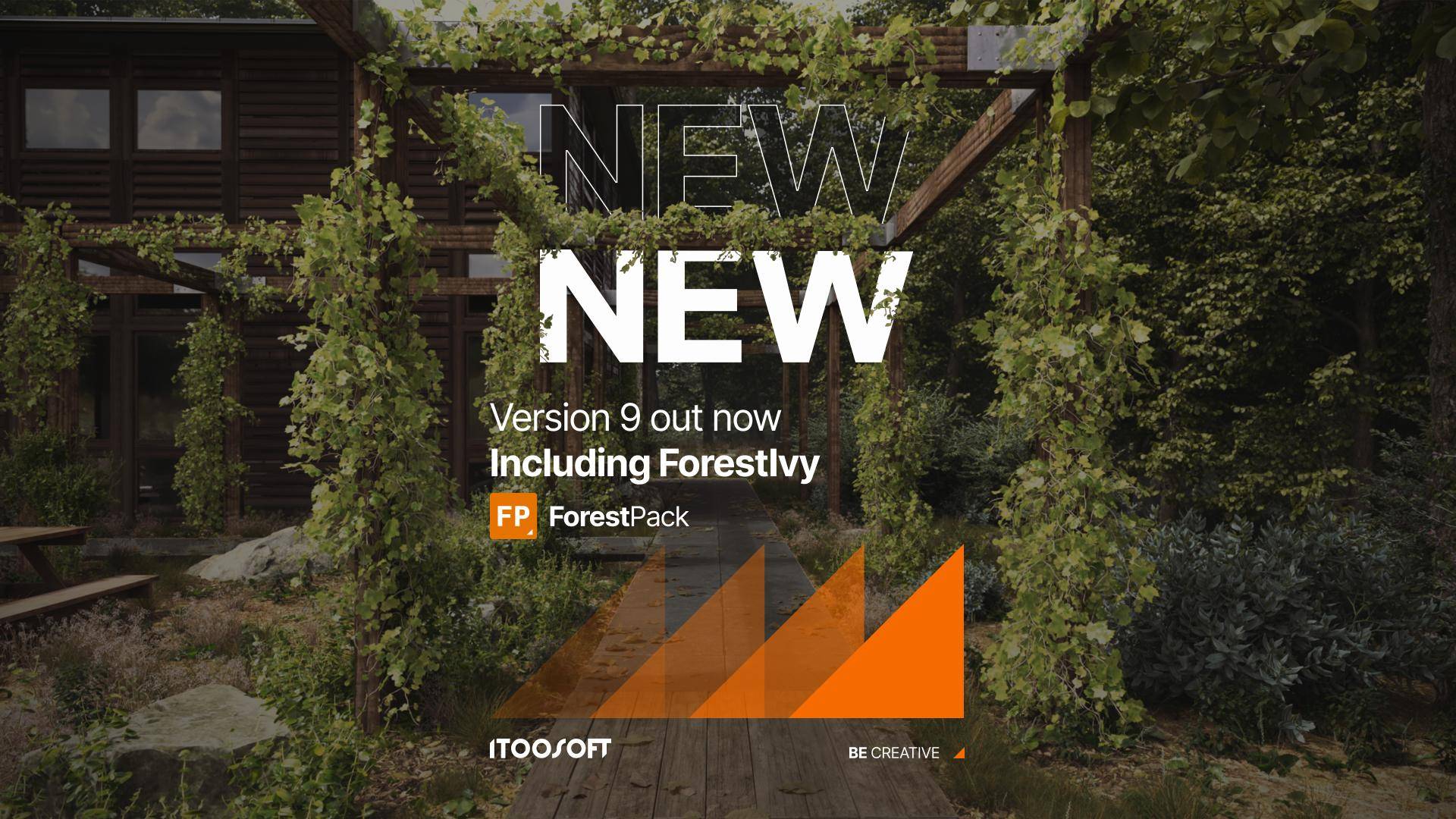 ForestPack 9 is out now with ForestIvy!