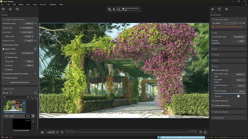 RailClone, ForestPack and ForestIvy rendering in Chaos Vantage RailClone, ForestPack and ForestIvy rendering in Chaos Vantage