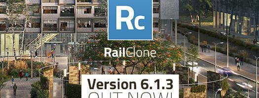 RailClone 6.1.3 released