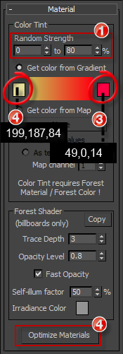 Adding Variations materialCreation