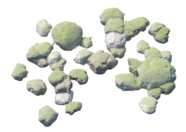 Randomising Procedural Objects-rocks.png