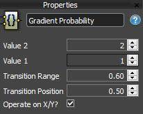 RailClone Gradient Probability - macro properties