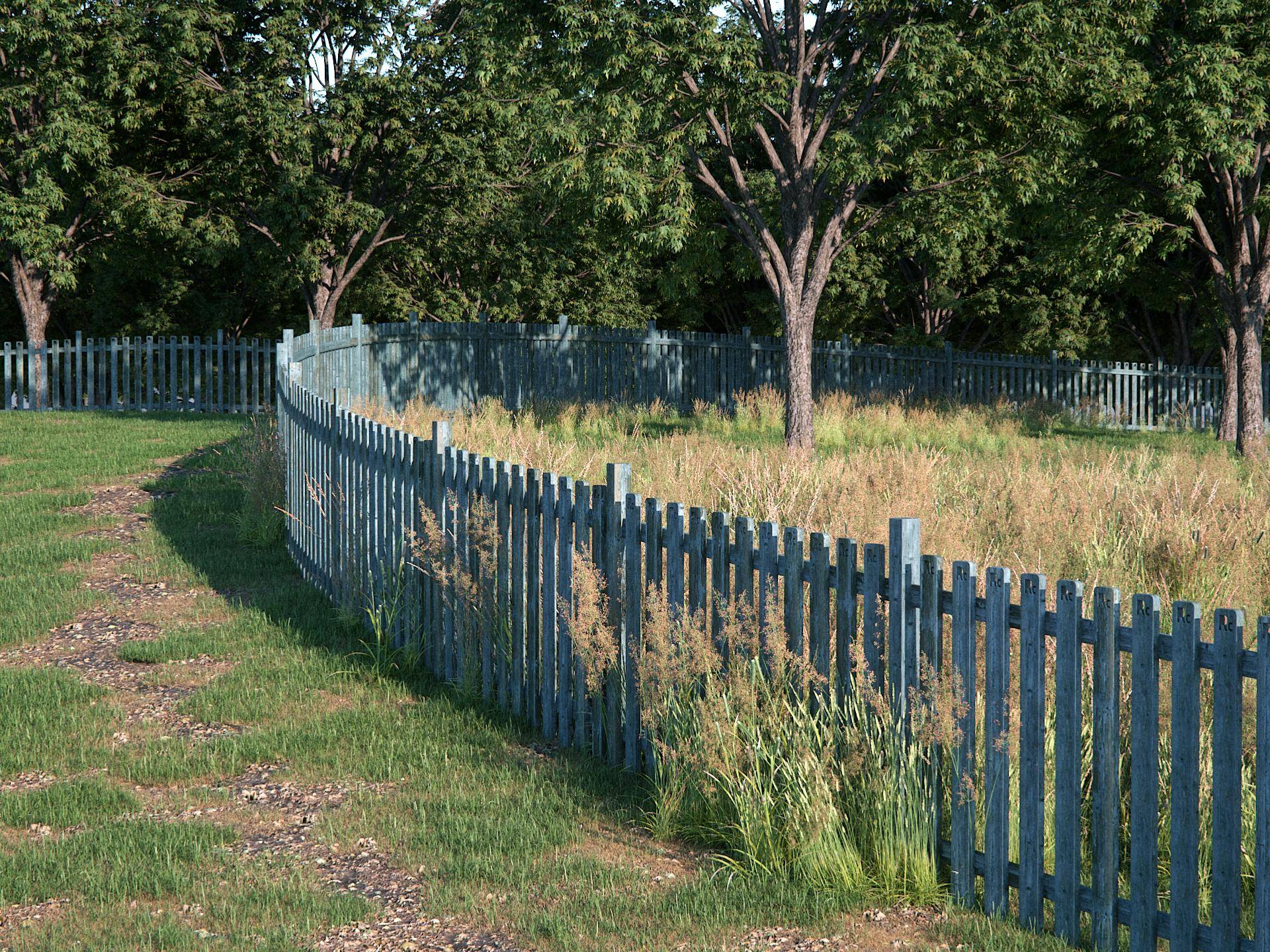 Picket Fence - Final Render