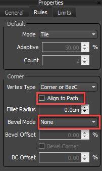 picket fence corner settings