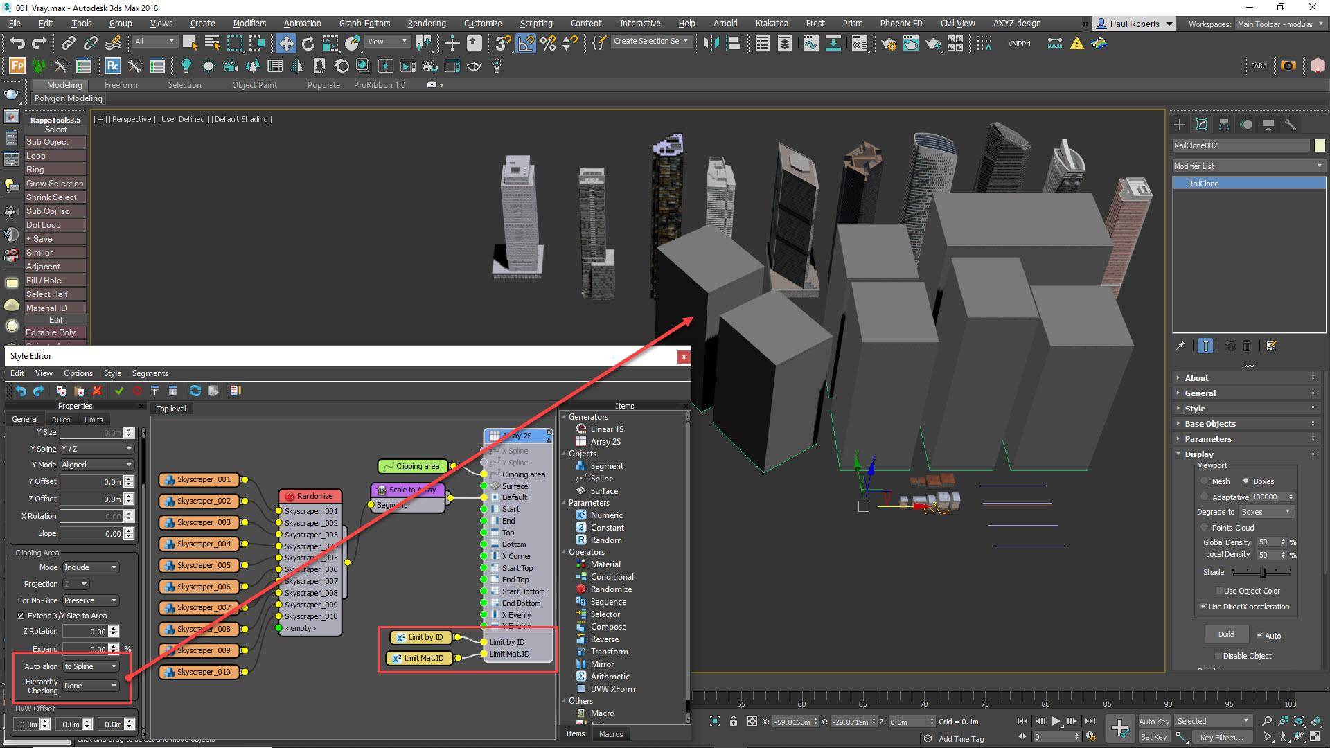 Step 16 - Rotate to Match the City Block