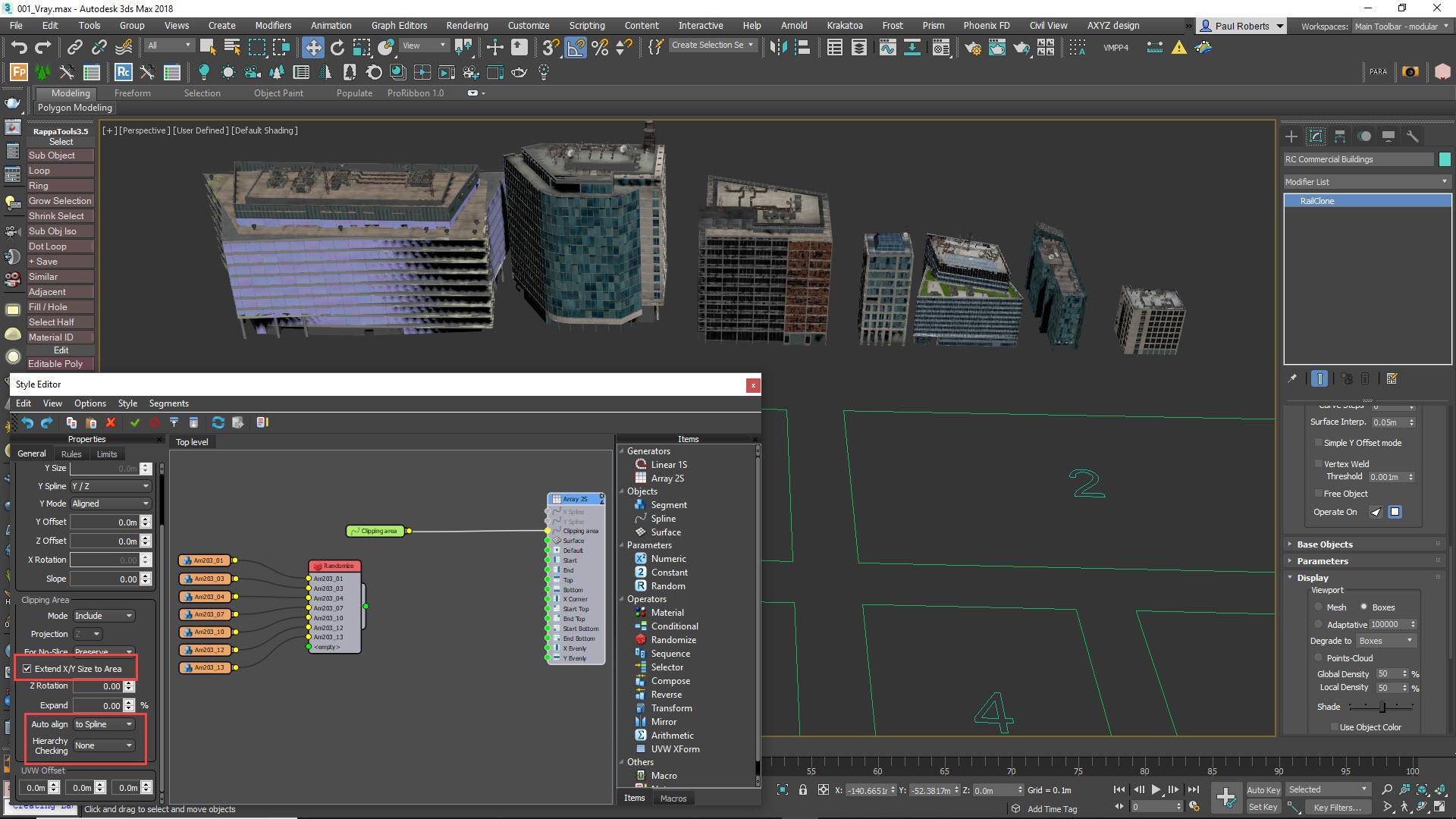 Step 17 - Filling Blocks with Offices