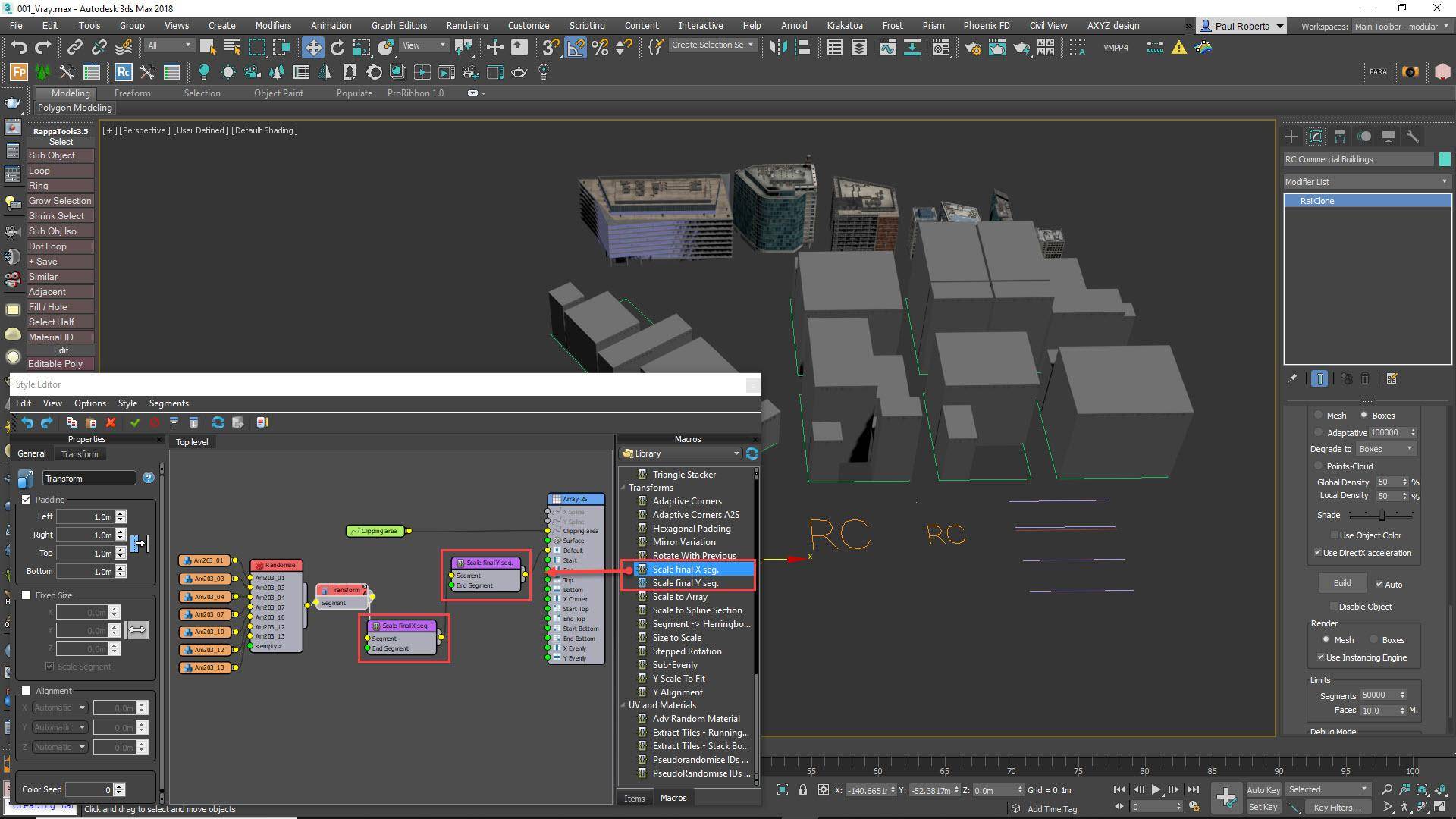 Step 18 - Randomise the Office Buildings