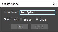 Create Shape Dialog