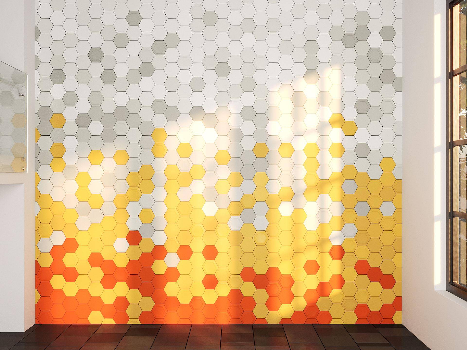 RailClone - Hexagon Tiling