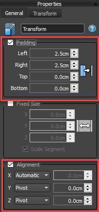 Transform operator