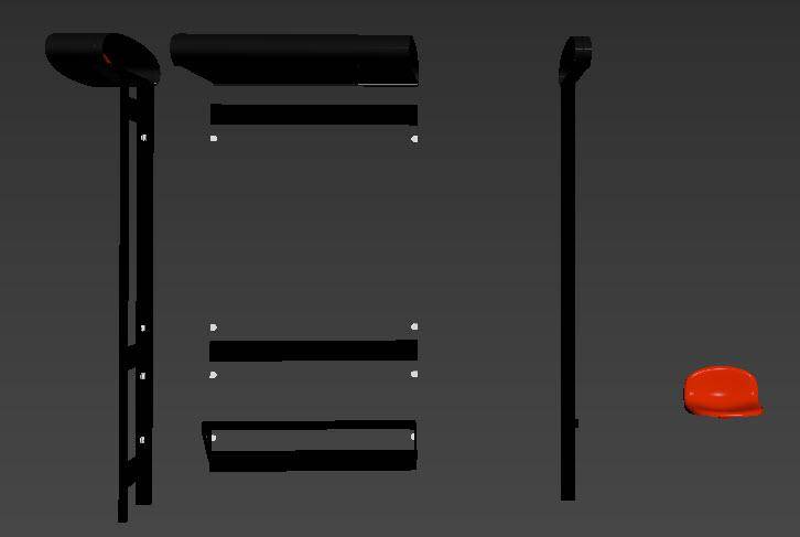 pieces required to reconstruct the shelter