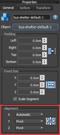Set the pivots