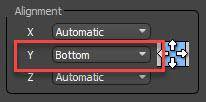 Bottom Alignment