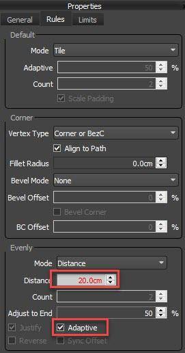 Evenly Settings
