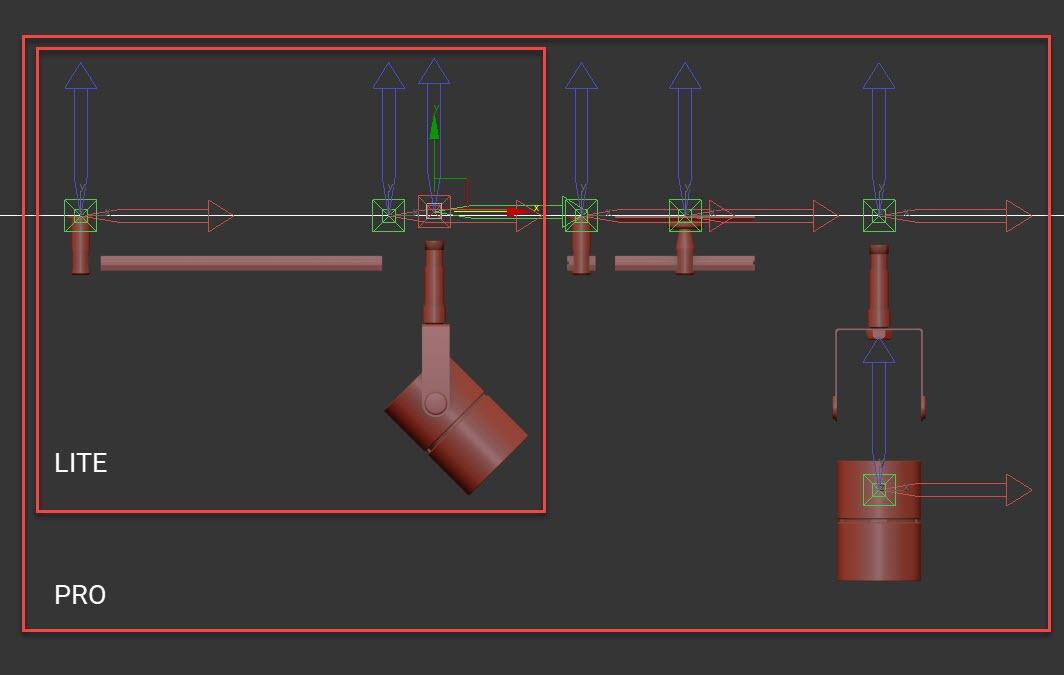 track light section