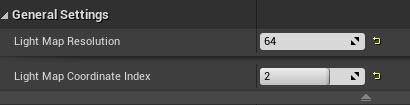 Light Map Settings